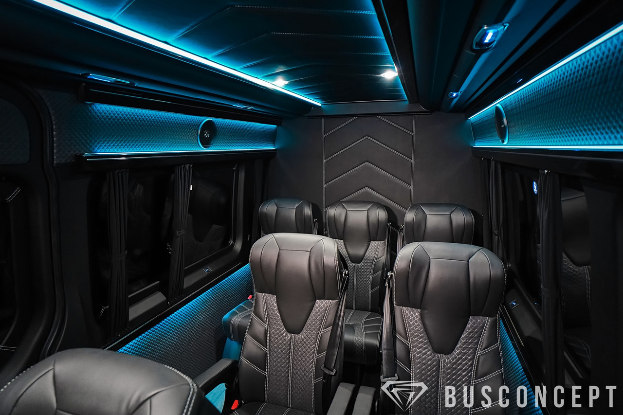 Minibús, Furgoneta de pasajeros nuevo Mercedes-Benz Sprinter 319 Busconcept L4H2 8-Sitzer: foto 7