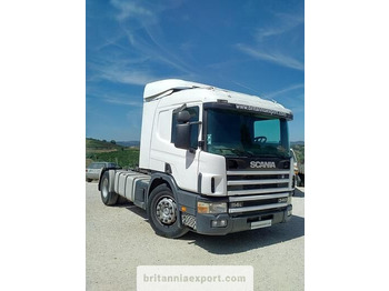 Scania P114 340 CP19 left hand drive manual gearbox - Cabeza tractora