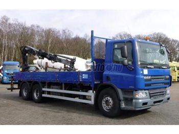 Camión caja abierta DAF CF 75.310 6x2 Darus Platós