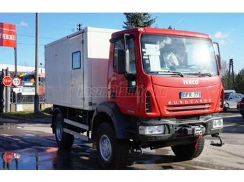 Camión caja cerrada IVECO Eurocargo 4x4 csörlővel