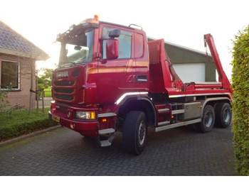 Camión portacontenedor de cadenas Scania G450 6X6 BB
