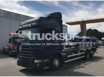 Camión portacontenedore/ intercambiable Scania G480