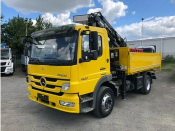 Camión volquete Mercedes-Benz Atego 1622 K 2-Achs Kipper Kran