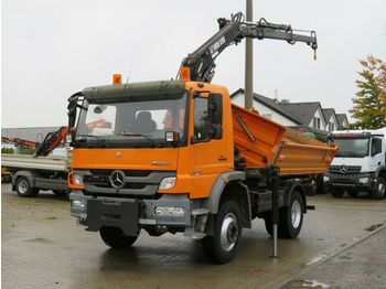 Camión volquete Mercedes-Benz Atego 1626 AK 2-Achs Allradkipper Kran Winterdie