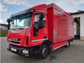 Camión transporte de bebidas Iveco Eurocargo ML120EL21 Getränkepritsche+LBW: foto 1