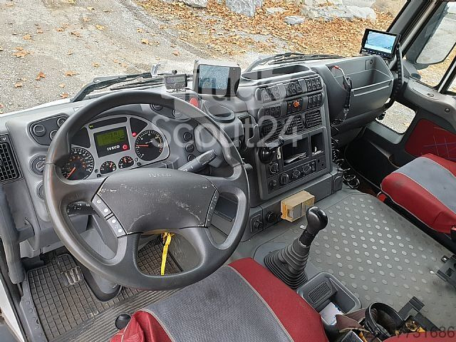 Camión caja abierta, Camión grúa Iveco Trakker Active Day AD380T45W 6x6 Heckkran: foto 4