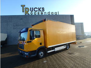Camión caja cerrada MAN TGL 10.180 + manual + mobile workshop + 7 in stock!: foto 1