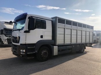 Camión transporte de ganado MAN TGS 18.400 Tiertransporter,EEV, Manual,: foto 1