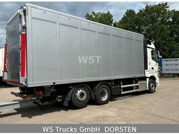 Camión transporte de ganado Mercedes-Benz Actros 2545 L BDF Menke Einstock "Neu" Mehrfach: foto 4