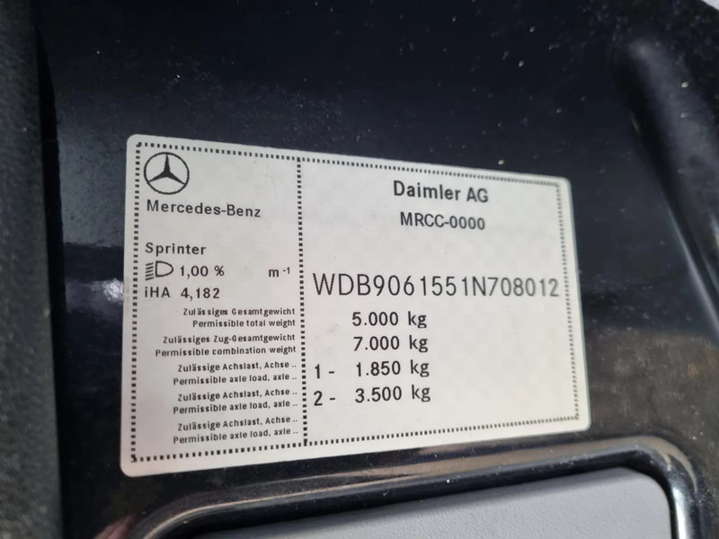 Camión portavehículos Mercedes-Benz Sprinter 516 CDI Oprijwagen Tijhof Euro 6 GVW 5000 KG: foto 11