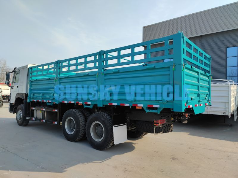 Camión caja abierta para transporte de materiales áridos nuevo SUNSKY Warehouse truck with full trailer: foto 4