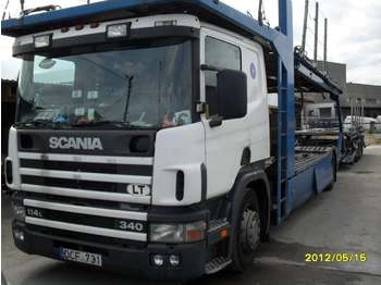 Camión portavehículos Scania P114LB: foto 1