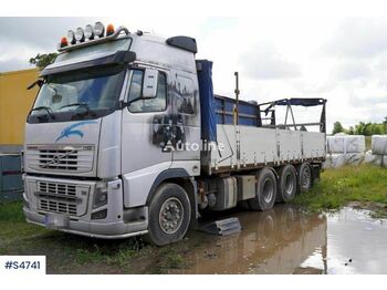 Camión caja abierta VOLVO FH16 700 8x4*4 Flat truck with cover: foto 1