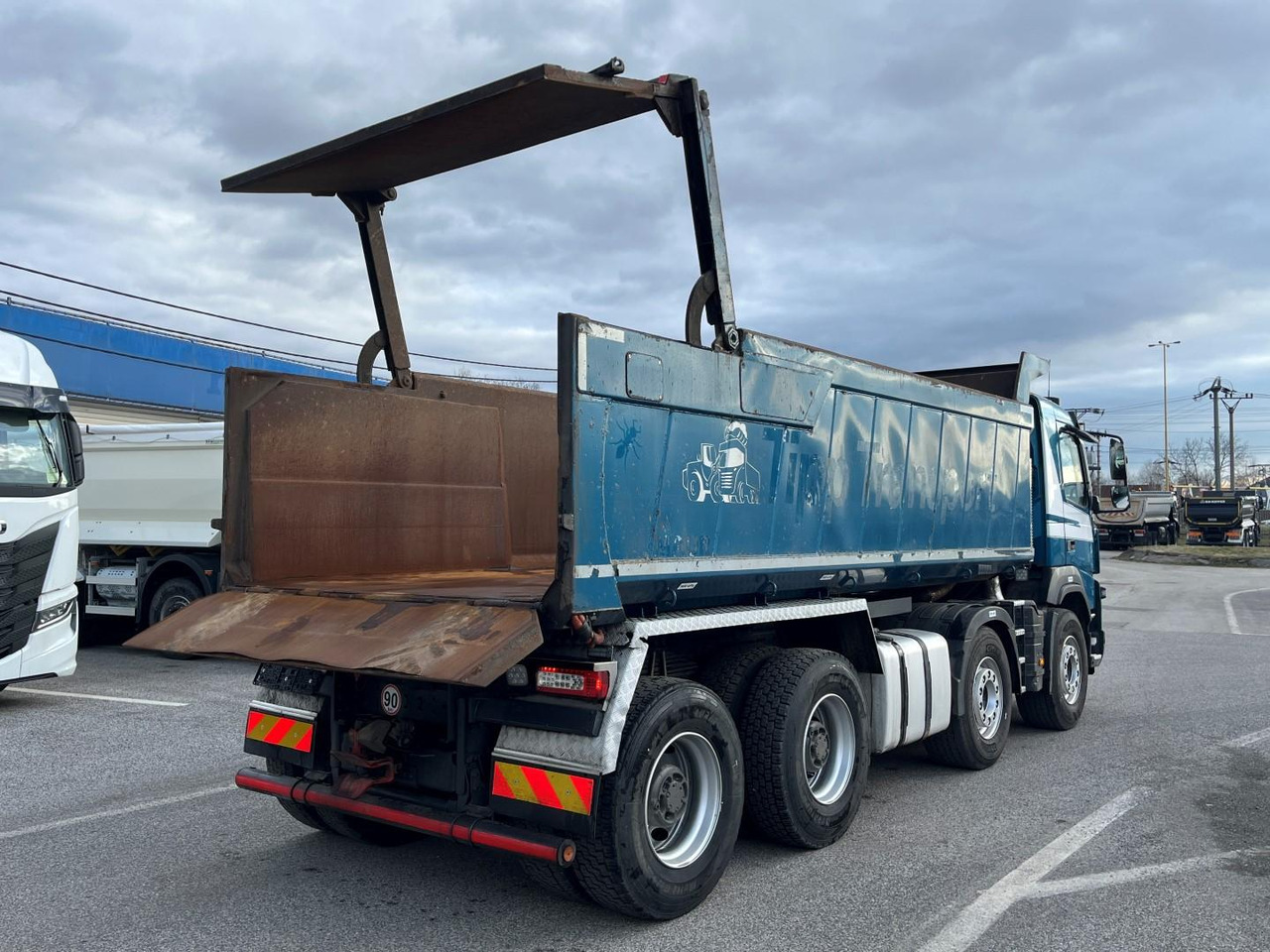 Camión volquete Volvo FMX 540, 8x4 Tipper, 11/2019, EUR 6, *, *: foto 3