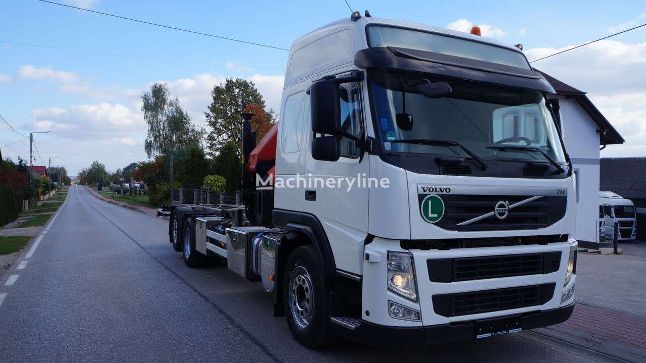 Camión portacontenedore/ Intercambiable, Camión grúa Volvo FM 410: foto 16