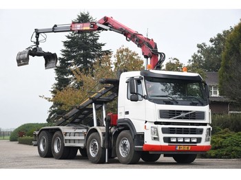 Camión con equipo de cable, Camión grúa Volvo FM 480 !!Z-Kraan/Kabel!!EURO5!!8x4!!: foto 1