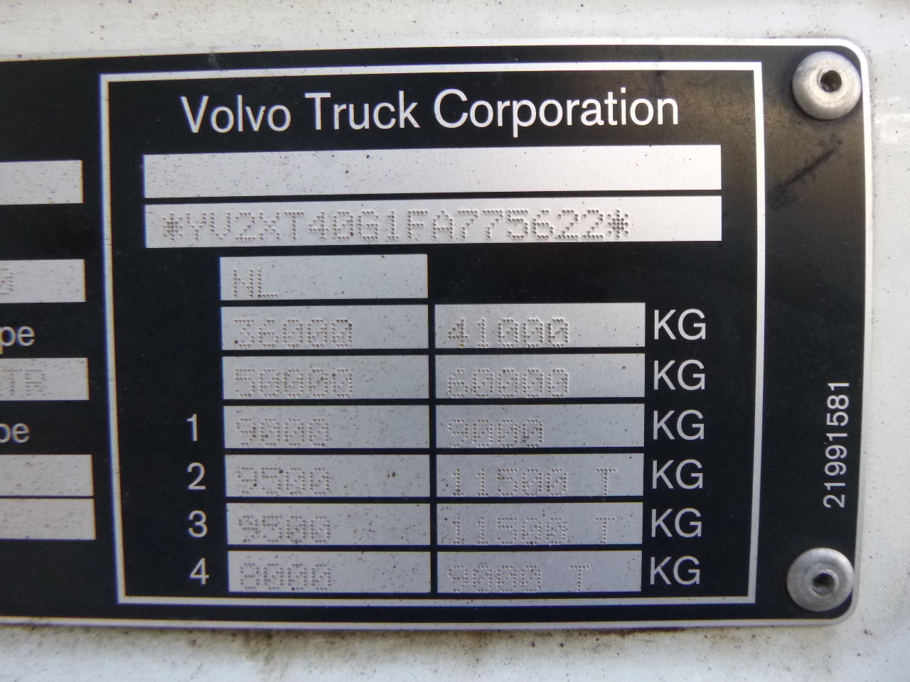 Camión caja abierta, Camión grúa Volvo FM 500 8x4 + HMF 5020 K6 + Jib FJ1000 K5: foto 29