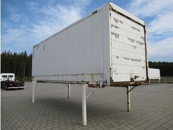 Caja cerrada Krone - BDF Wechselkoffer 7,45 m Rolltor: foto 1
