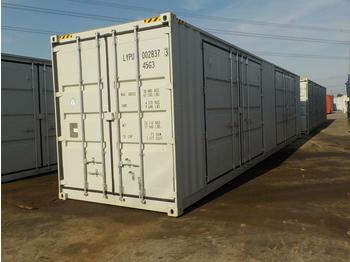 Contenedor marítimo Unused 40' HQ High Cube Container, Two Side Open Door, One End Door, Lock Box: foto 1