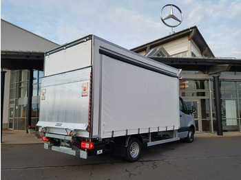 Furgoneta con lona Mercedes-Benz Sprinter 519 CDI Koffer Schiebeplane LBW 1.000kg: foto 1
