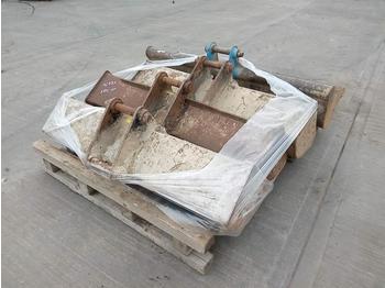 Cazo 70", 60", 60", 60" Ditching Buckets 45mm Pin to suit 4-6 Ton Excavator (4 of): foto 1