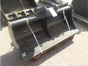  Miller 60" Ditching Bucket 50mm Pin to suit 6-8 Ton Excavator - Cazo
