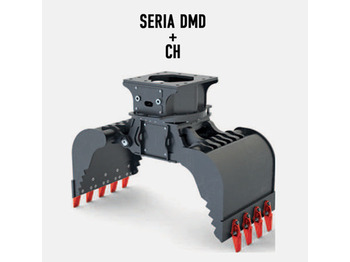 Pinza de manipulación para Maquinaria de construcción nuevo DEMOQ DMD 45 S Hydraulic Polyp -grab 130 kg: foto 2