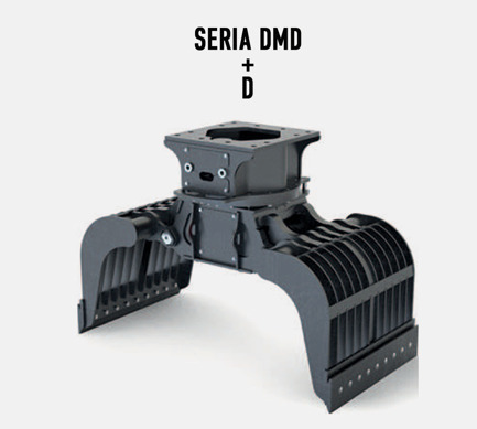 Pinza de manipulación para Maquinaria de construcción nuevo DEMOQ DMD 45 S Hydraulic Polyp -grab 130 kg: foto 3