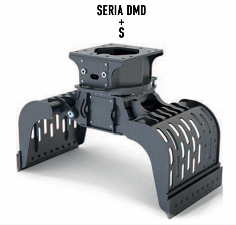 Pinza de manipulación para Maquinaria de construcción nuevo DEMOQ DMD 45 S Hydraulic Polyp -grab 130 kg: foto 10