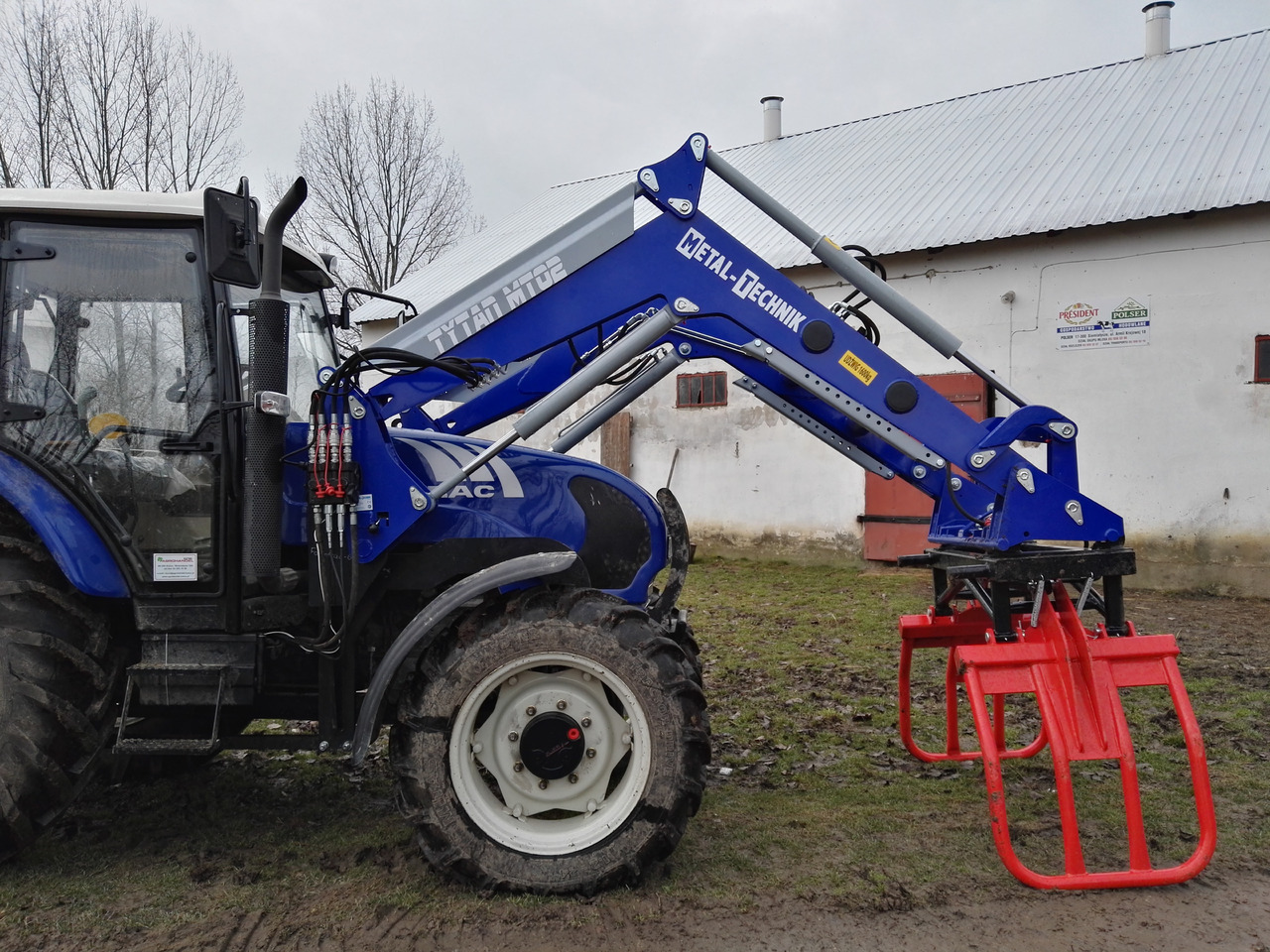Cargador frontal para tractor para Tractor nuevo Metal-Technik Frontlader  LANDINI  / Ładowacz czołowy do LANDINI: foto 3