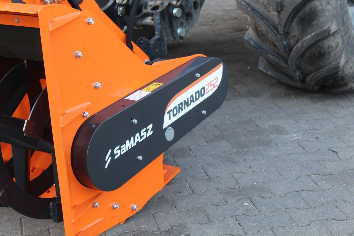 Soplador de nieve para Tractor nuevo Samasz Tornado 252-Profischneefräse-Front-Heck: foto 20