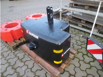 Contrapeso para Maquinaria agrícola nuevo Saphir 1050 kg TOP Gewicht: foto 1