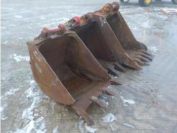 Cazo Selection of Buckets to suit 8-13 Ton Excavator (3 of): foto 1