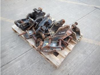 Acoplamiento rápido Selection of Hammers Heads (9 of), Manual QH (5 of) to suit Mini Excavator: foto 1