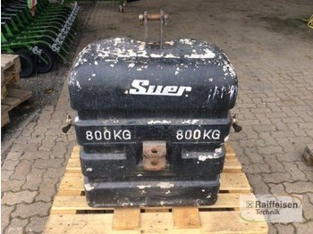 Contrapeso para Tractor Suer Stahlbetongewicht 800 kg: foto 1