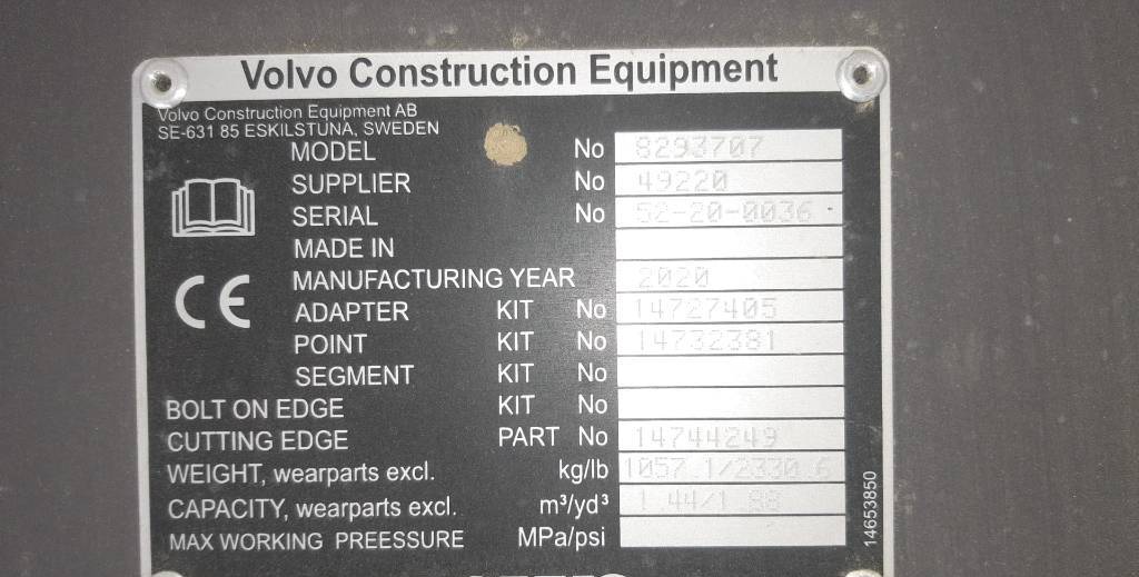 Cazo para Maquinaria de construcción Volvo CAZO EC220 EC210 EC200: foto 4