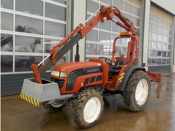 Tractor 2006 Foton 4WD Tractor, Front Weights, Rear Mounted Crane: foto 1