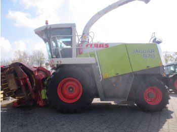 CLAAS Jaguar 870 Allrad mit Kemper 4500 - Cosechadora de forraje