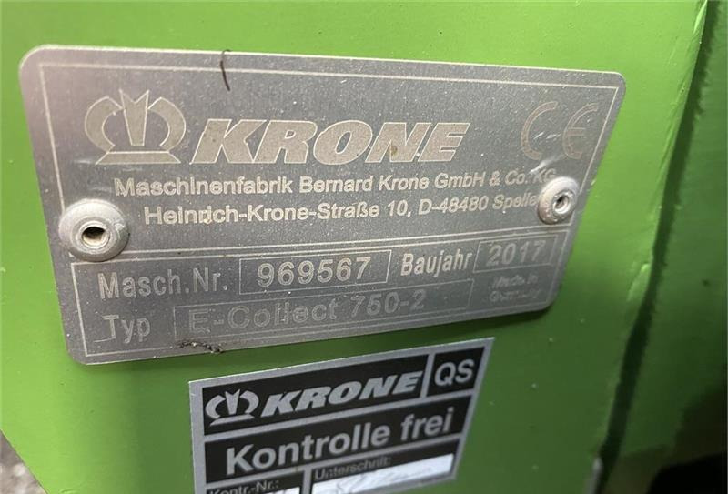 Cabezal de maíz Krone Easy Collect 750-2: foto 3