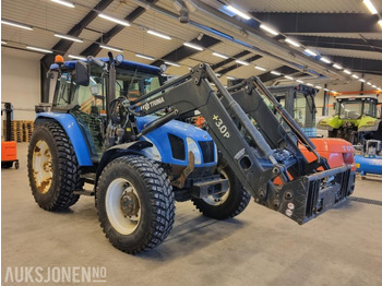  2007 New Holland TL100A med Trima 3+ 5938 timer - Tractor