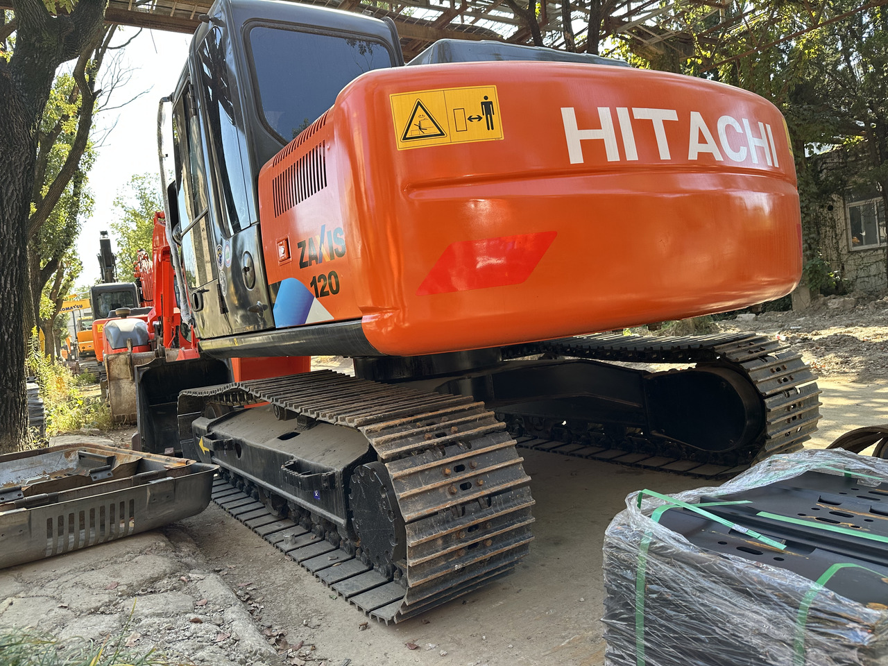 Excavadora de cadenas 2022 model Korea original made used excavator HITACHI ZX120  hot selling !!!: foto 5