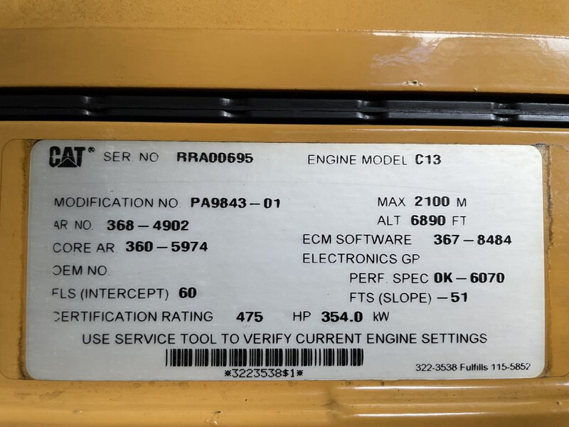 Generador industriale Caterpillar C13 Leroy Somer 400 kVA Silent generatorset: foto 3