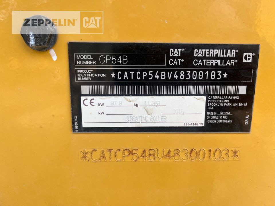Compactador Caterpillar CP54B: foto 15