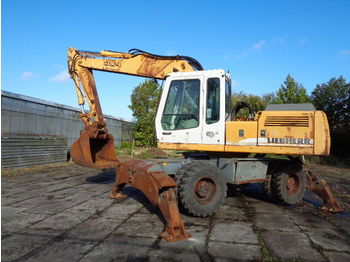 Excavadora de ruedas LIEBHERR A904 Litronic