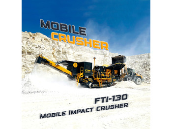 Trituradora móvil nuevo FABO FTI-130 MOBILE IMPACT CRUSHER 400-500 TPH | AVAILABLE IN STOCK: foto 1