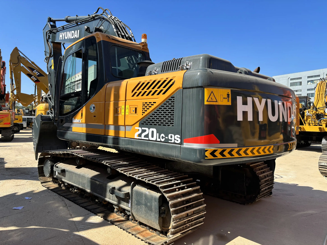 Excavadora de cadenas Hyundai used excavator 220LC-9S crawler excavator heavy equipment for sale: foto 3