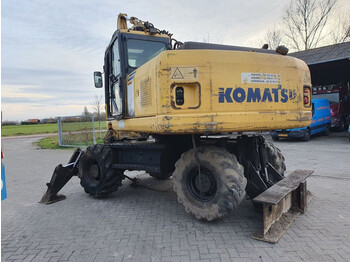 Excavadora de ruedas Komatsu PW180-7K: foto 4