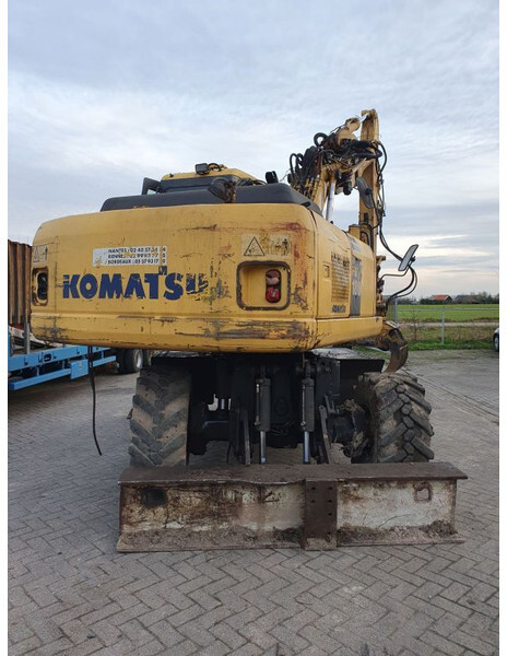 Excavadora de ruedas Komatsu PW180-7K: foto 6