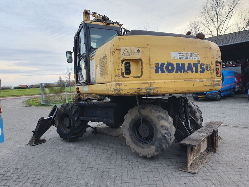 Excavadora de ruedas Komatsu PW180-7K: foto 5