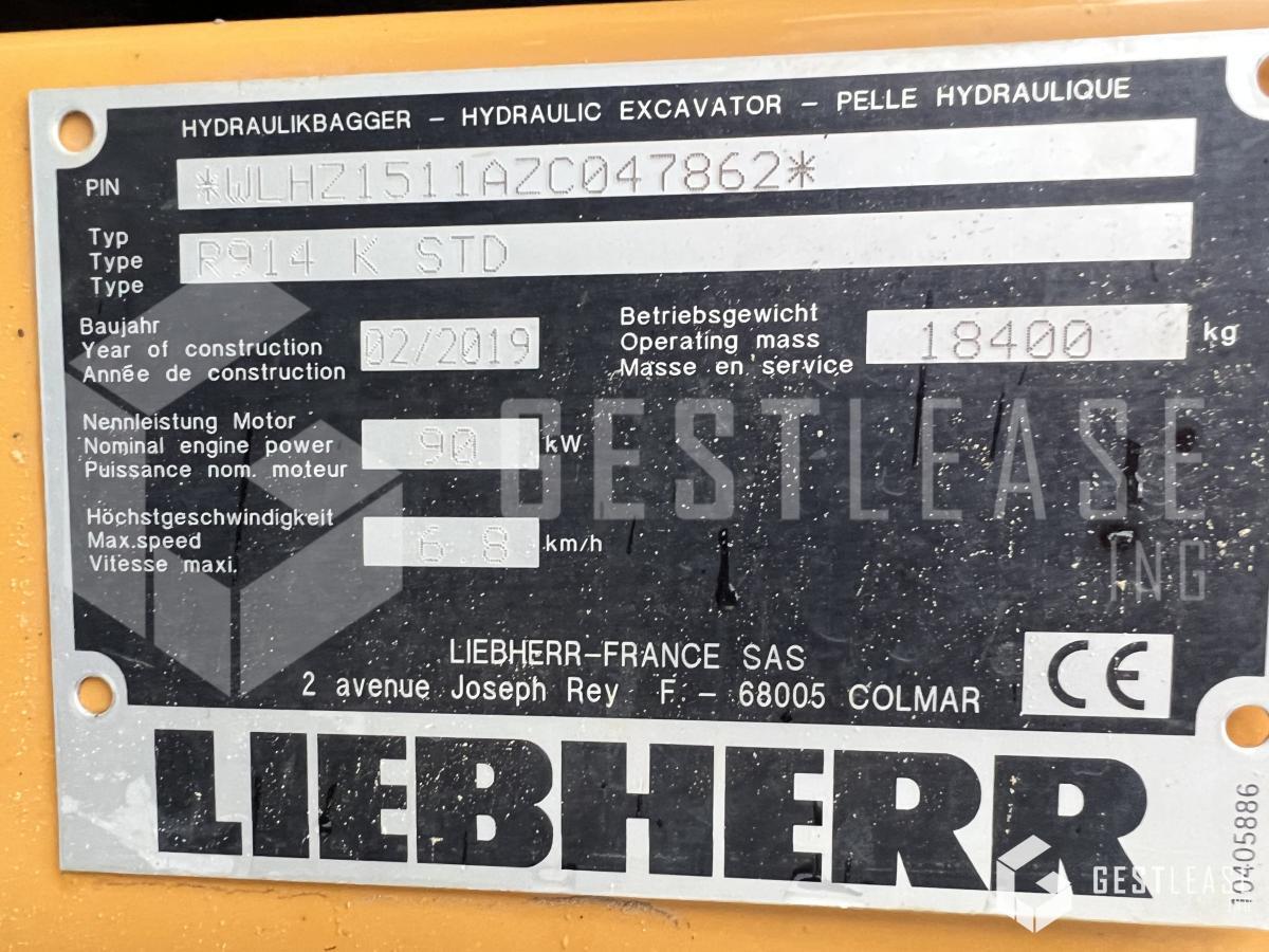Excavadora de cadenas Liebherr R914 COMPACT: foto 5